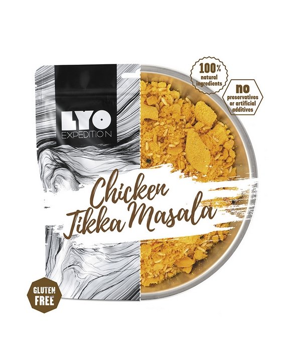 Lyofood Kuřecí Tikka Masala běžná porce, jednoporce, Kuřecí Tikka Masala